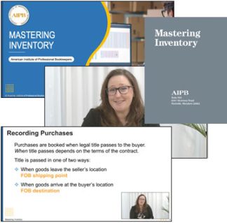 Mastering Inventory Online Course