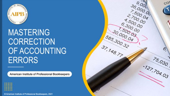 Advanced Bookkeeping Courses - American Institute of Professional ...